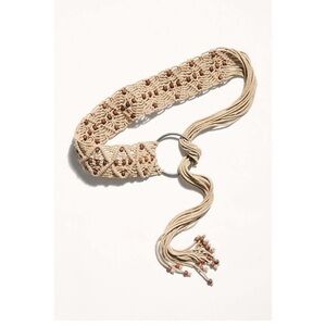 Free People Marrakesh Macrame Belt Small Medium